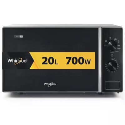 Whirlpool MWP 103 SB Forno a Microonde con Grill al Quarzo 20 L 700 W 5 livelli di potenza colore Nero Whirlpool MWP 103 SB Forno a Microonde con Grill al Quarzo 20 L 700 W 5 livelli di potenza colore Nero