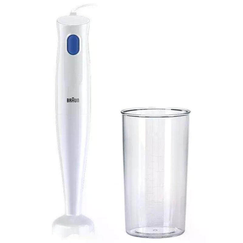 BRAUN Frullatore a Immersione Braun MultiQuick 1 MQ10001P 450 W con Bicchiere da 600 ml