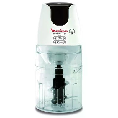 Moulinex DJ450B Masterchop Tritatutto 3 in 1 4 Lame 500W 0.5 L colore Bianco
