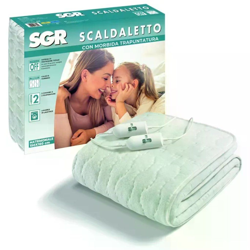 IMETEC 16804 Coperta Elettrica 55 W 150 x 160 cm