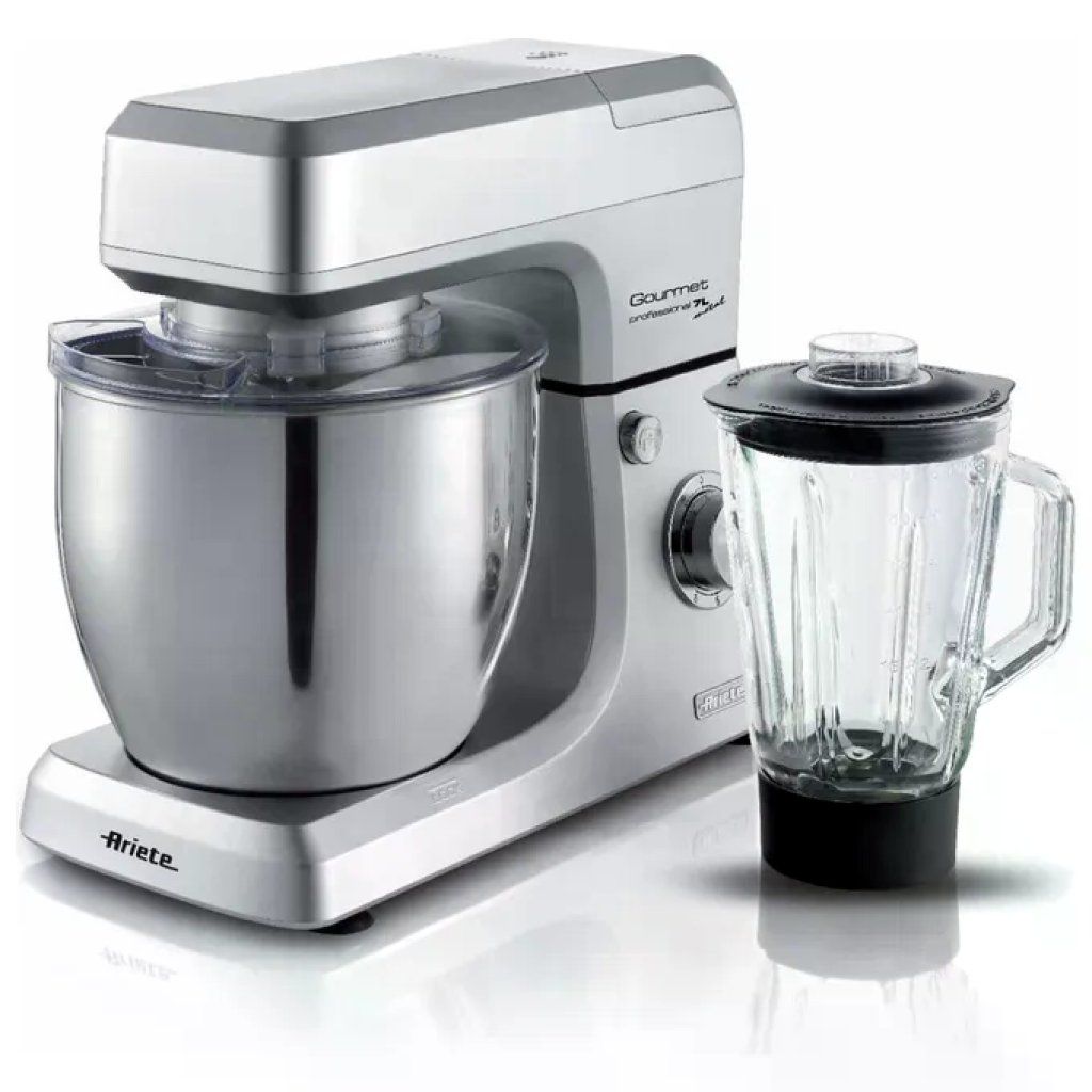 Ariete 00C159810AR0 Gourmet Professional Impastatrice Planetaria con Frullatore 7L 1200W 6 velocita'