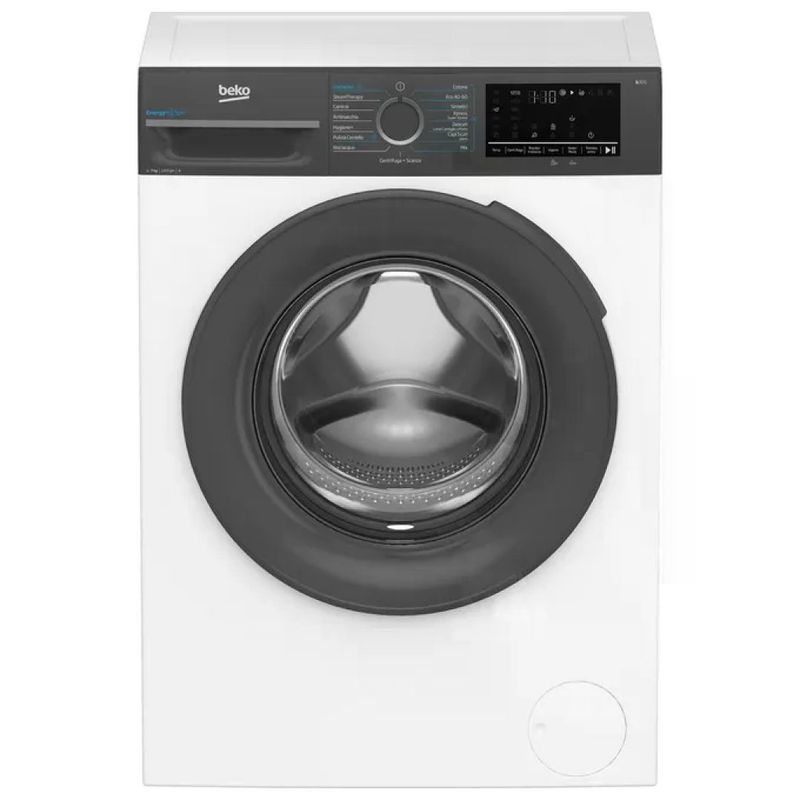 Beko BMEUWSU4721A Lavatrice Slim 7 kg Classe A, 1200 giri, SteamCure, Bianca