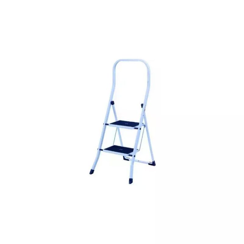 VIGOR-BLINKY Vigor Mary 96820-02 Sgabello in Acciaio Bianco a 2 Gradini
