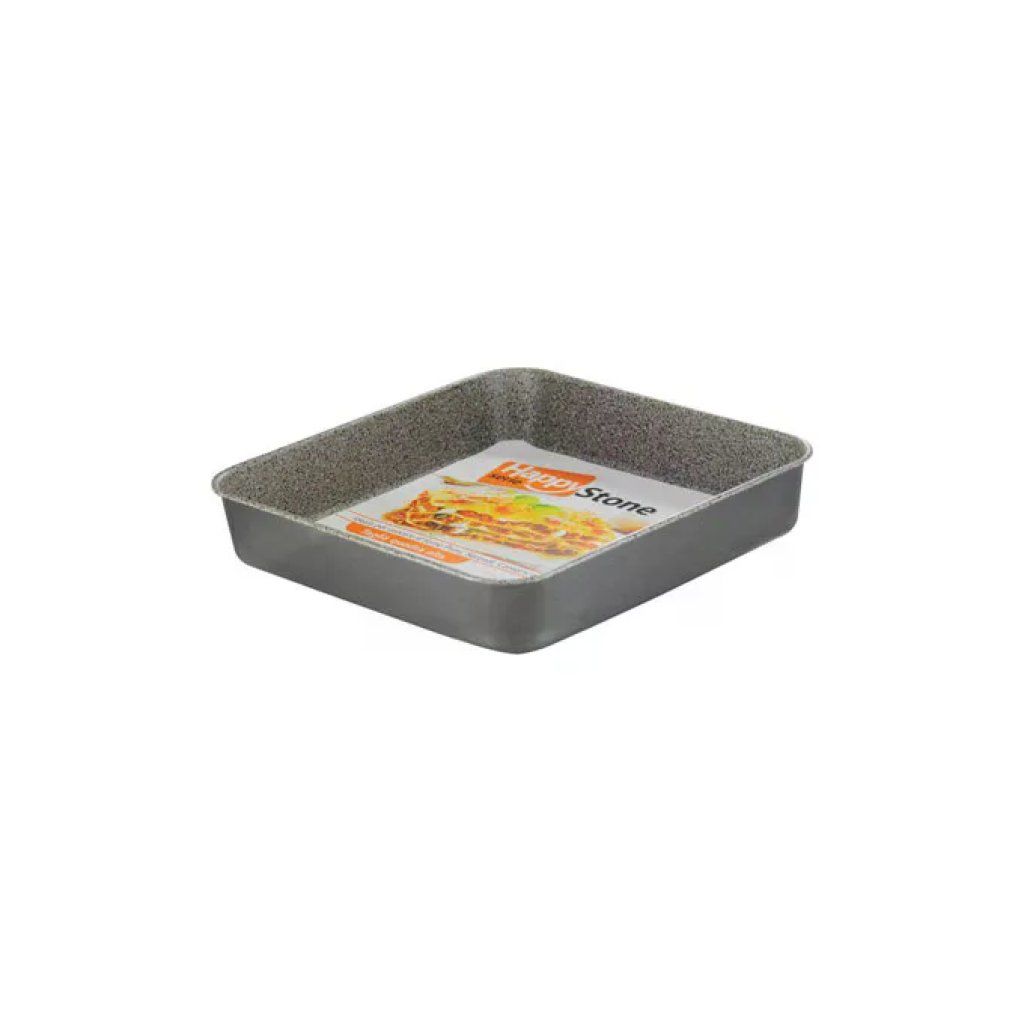 MAMU HappyStone Teglia Quadrata Alta 35 x 35 x 6,5 cm MAMU HappyStone Teglia Quadrata Alta 35 x 35 x 6,5 cm