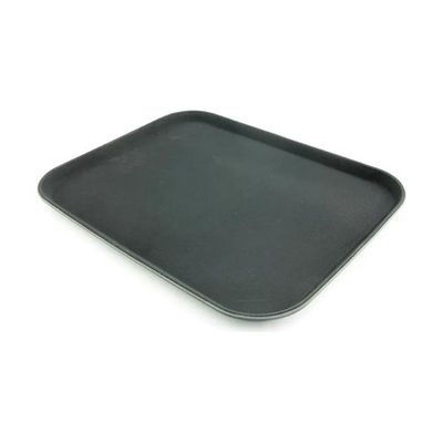 ILSA Vassoio rettangolare antiscivolo ILSA in polipropilene, 46 x 35,5 cm, nero ILSA Vassoio rettangolare antiscivolo ILSA in polipropilene, 46 x 35,5 cm, nero
