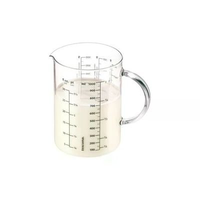 Tescoma Delícia Brocca Graduata in Vetro Borosilicato, 1 L