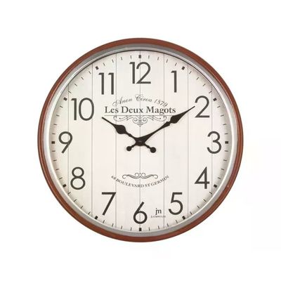 Lowell Trendy Orologio da Parete in Acciaio Inox