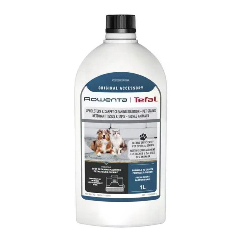 Rowenta Clean It XD5320F0 Detergente per Tappeti e Tessuti, 1 L