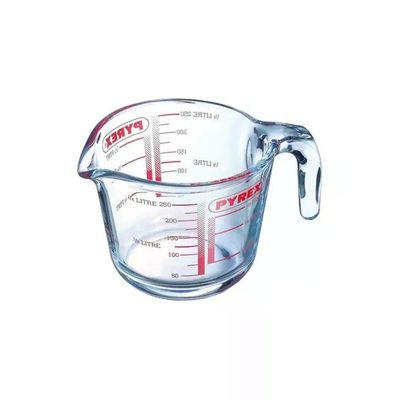 Pyrex Craft Arcuisine dosatore graduato in vetro, 250 ml