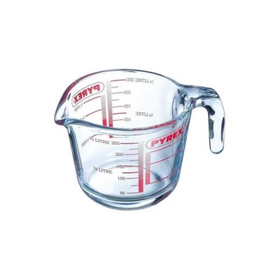 Pyrex Craft Arcuisine dosatore graduato in vetro, 250 ml