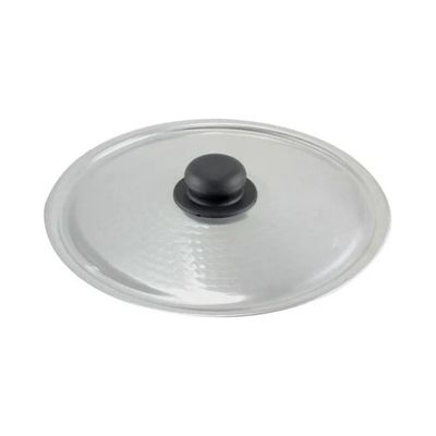 YEPPON Coperchio Basic in Alluminio 40 cm con Pomolo Nero