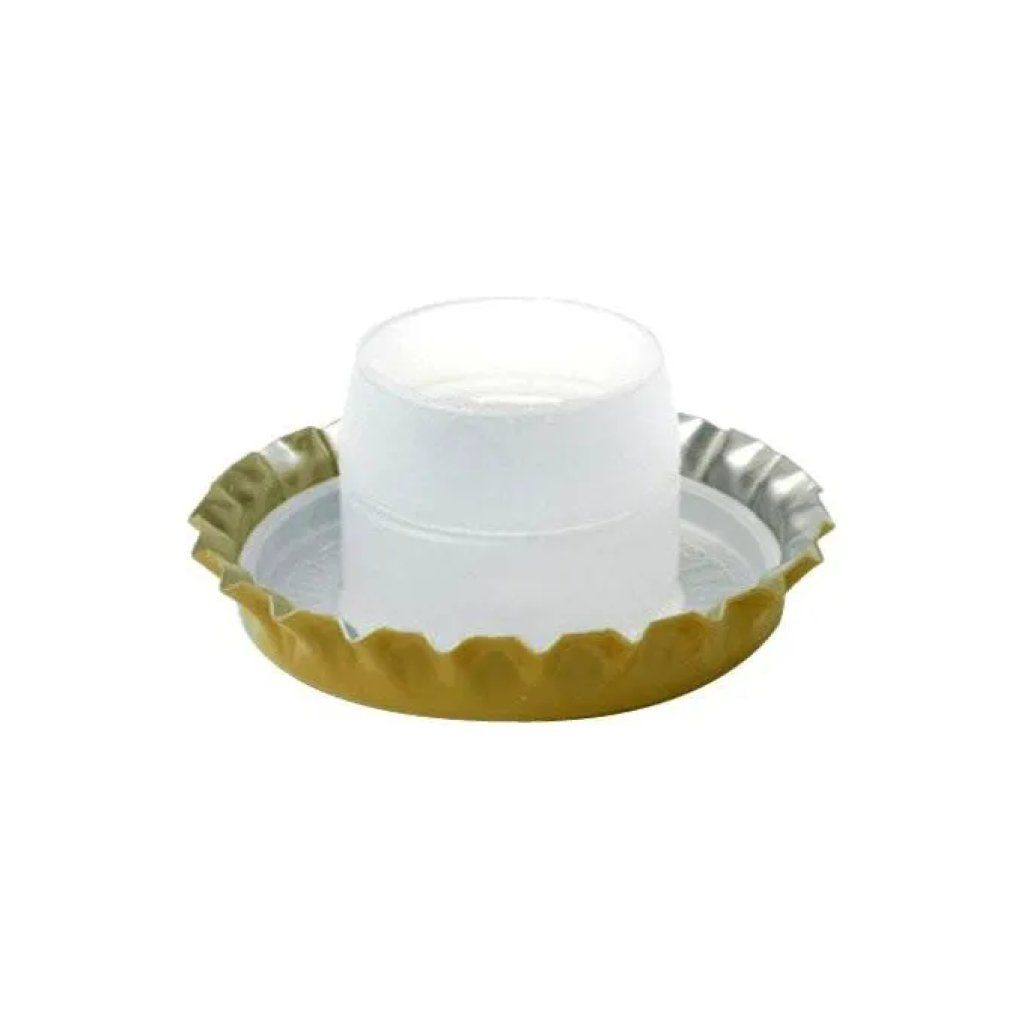 YEPPON Tappi a corona da 29 mm con sottotappo alto, 100 pezzi