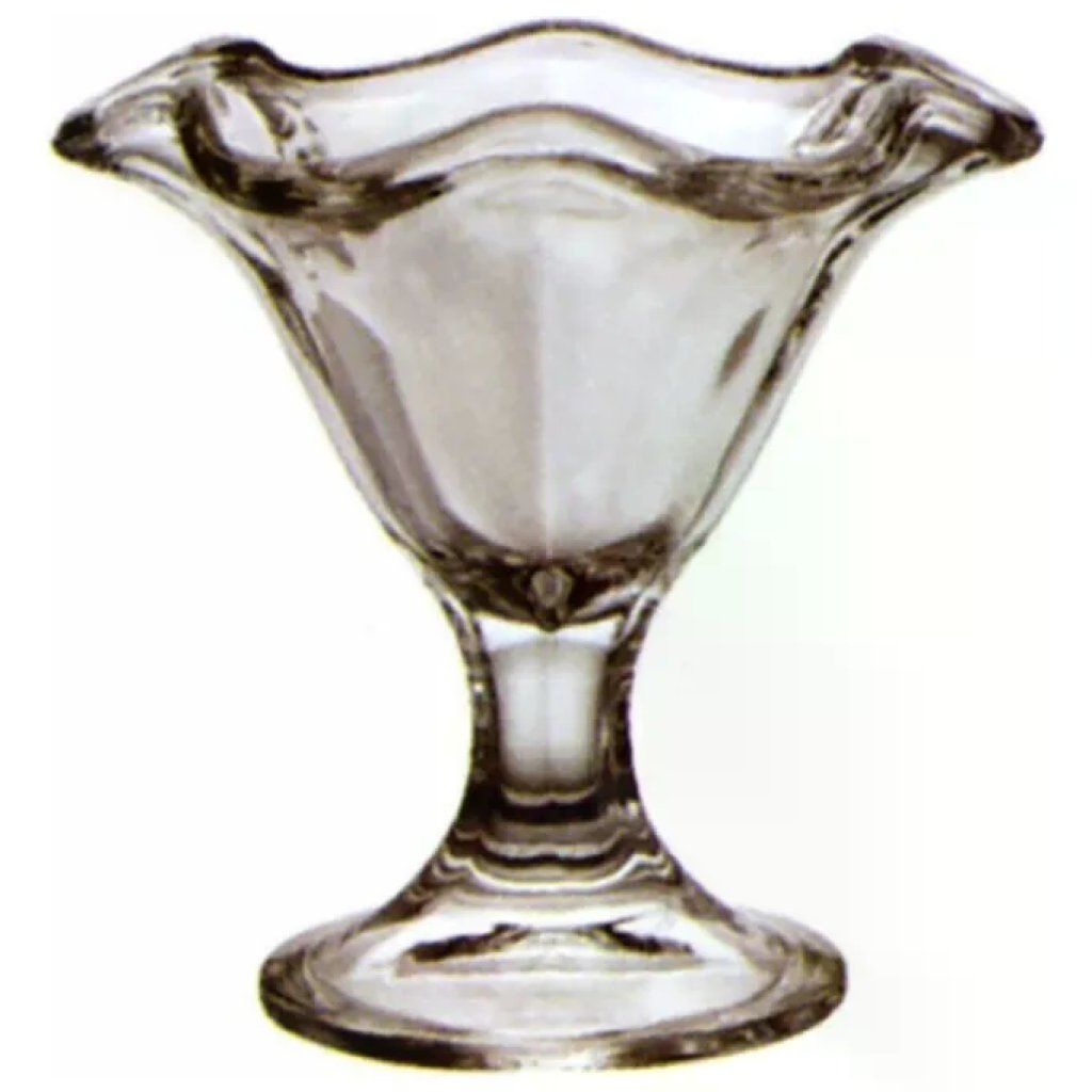 Bormioli Rocco Primavera – Set 2 Coppe Gelato in Vetro, 24 cl
