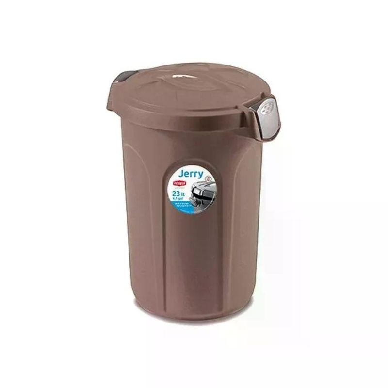 Stefanplast Gerry Contenitore per Alimenti Secchi 23 L Tortora