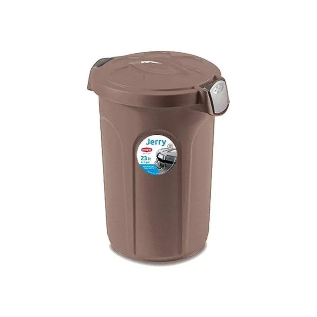 Stefanplast Gerry contenitore per alimenti secchi 23 L tortora