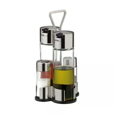Tescoma Club Set Condimenti 4 Pezzi in Acciaio Inox