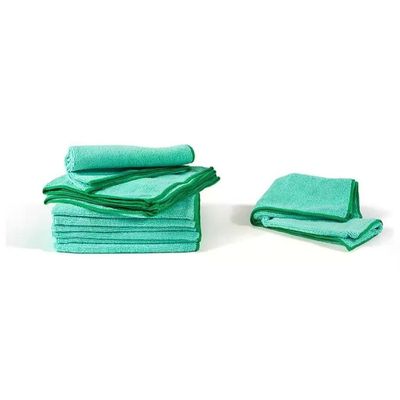 Perfetto Panni in Microfibra 40 x 40 cm, 10 Pezzi, Verdi Perfetto Panni in Microfibra 40 x 40 cm, 10 Pezzi, Verdi