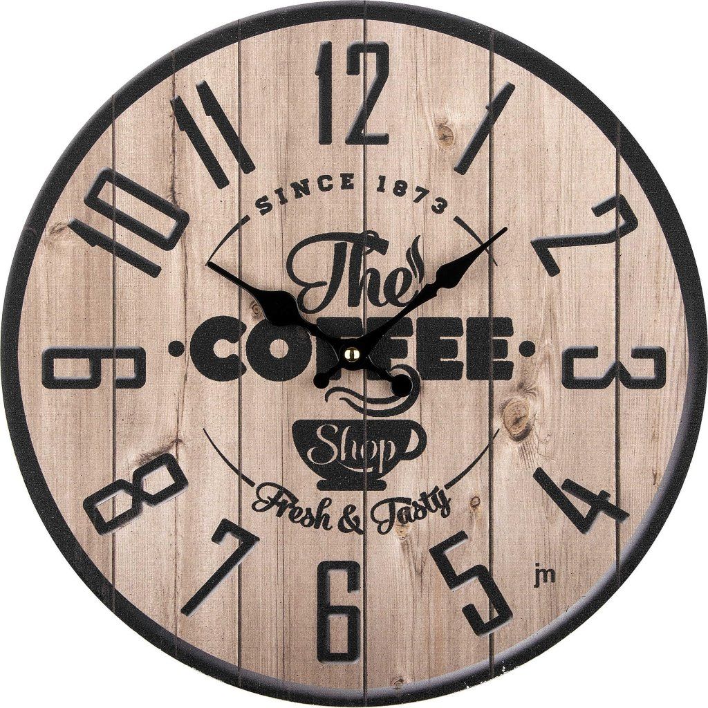 LOWELL Orologio da Parete Lowell Hold Style in MDF, 33,5 cm