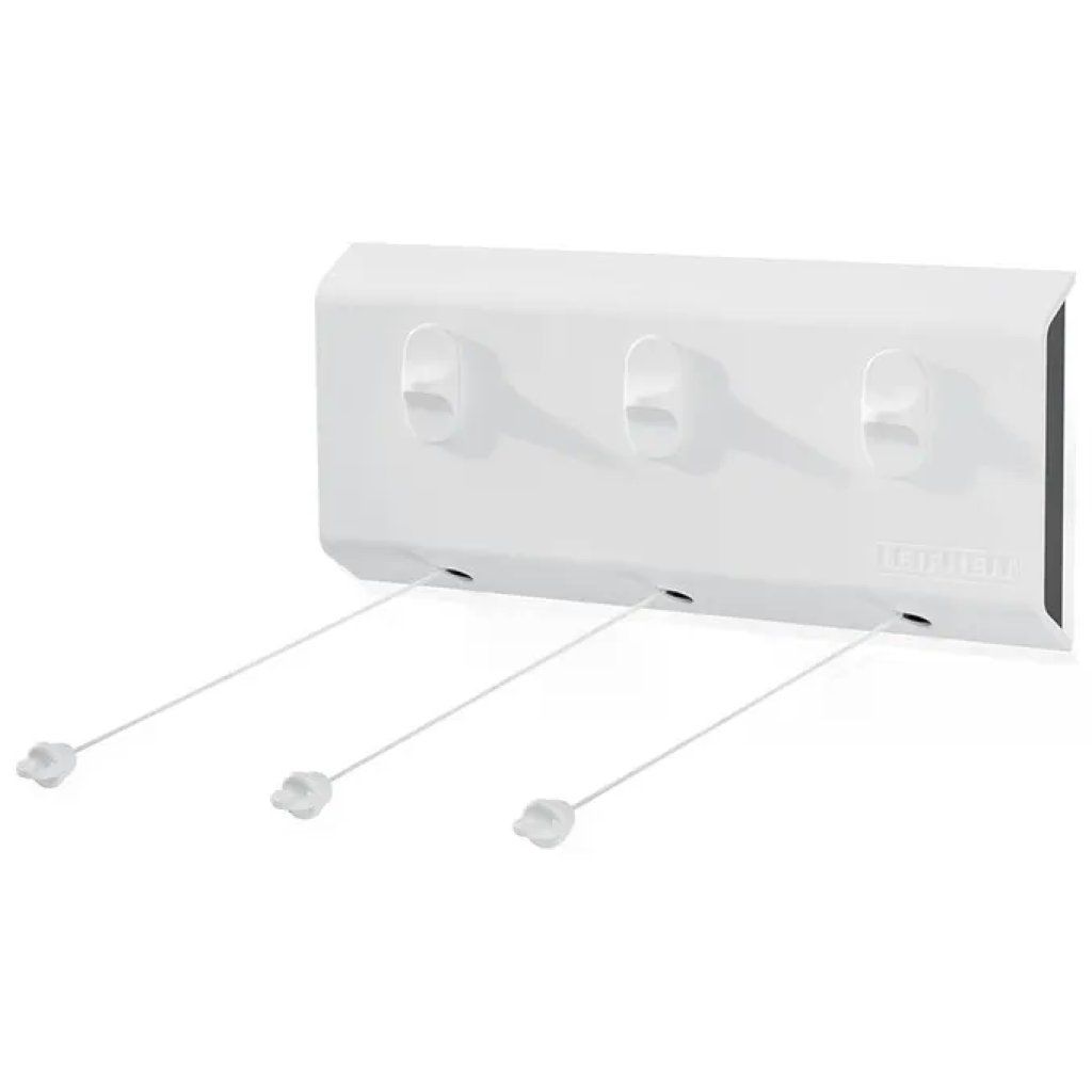 Leifheit Rollfix 150 Triple – Stendibiancheria a Parete, 15 m, Bianco Leifheit Rollfix 150 Triple – Stendibiancheria a Parete, 15 m, Bianco