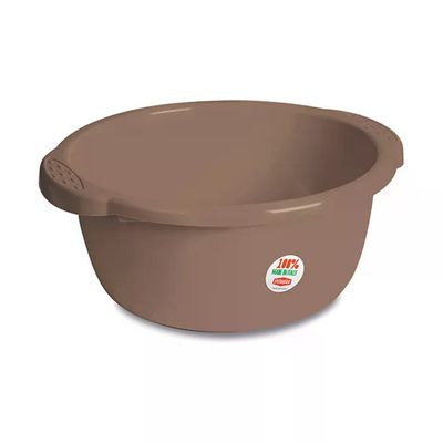 Stefanplast Primavera – Bacinella tonda 35 cm, 9 L, tortora