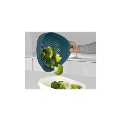Joseph Joseph Duo Scolapasta Triangolare 20 cm Azzurro Joseph Joseph Duo Scolapasta Triangolare 20 cm Azzurro