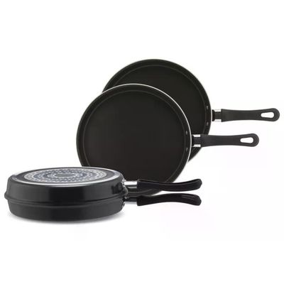Piardinox PIA610F24 Girafrittata per Induzione, 24 cm, Antiaderente