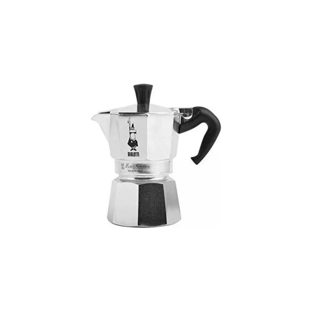 Bialetti Moka Express 1 Tazza – Caffettiera in Alluminio Bialetti Moka Express 1 Tazza – Caffettiera in Alluminio