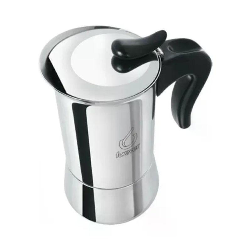 Forever Miss Splendy – Caffettiera Moka 2 Tazze in Acciaio Inox