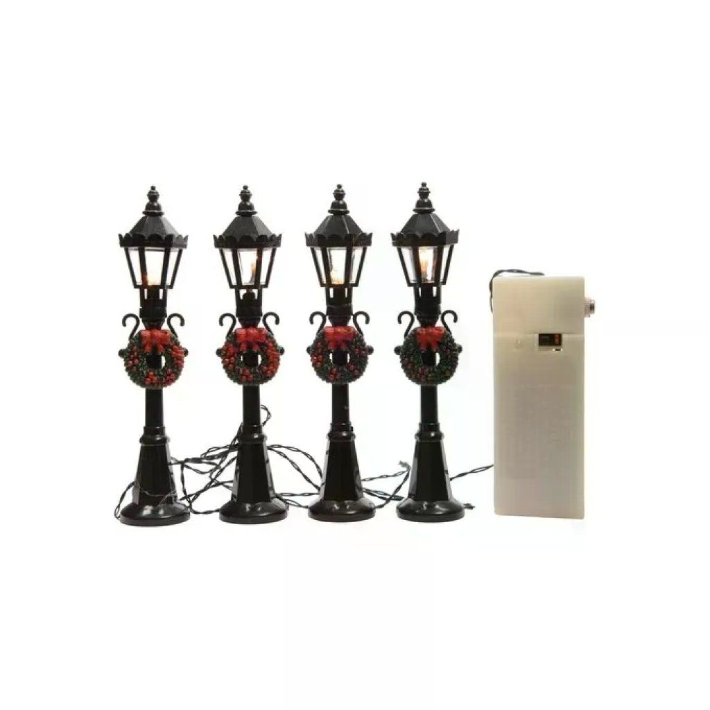 KAEMINGK Set di 4 Lampioncini Decorativi a Batteria