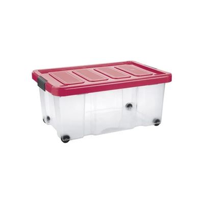Tontarelli Puzzle Box Contenitore Salvaspazio con Coperchio e Ruote