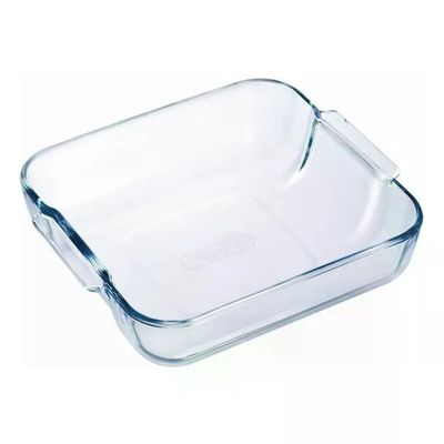 Pyrex Tegame Quadrato in Vetro Borosilicato 1,8 L, 21 x 21 cm Pyrex Tegame Quadrato in Vetro Borosilicato 1,8 L, 21 x 21 cm
