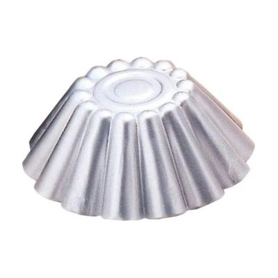 Ottinetti Stampo per Budino Conico Festonato in Alluminio, 20 cm