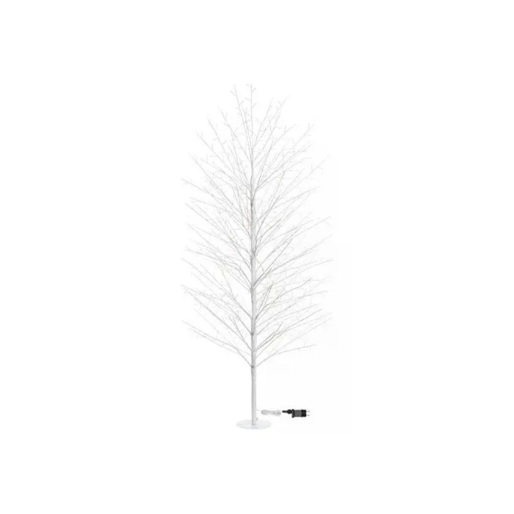 LOTTI Albero di Natale luminoso 2D bianco 90 cm con 78 MicroLED
