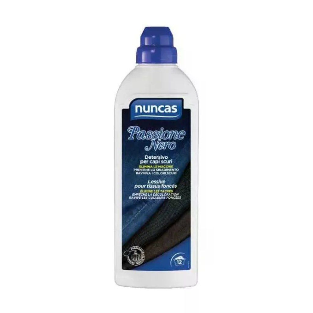 Nuncas Passione Nero – Detersivo per Capi Scuri 750 ml