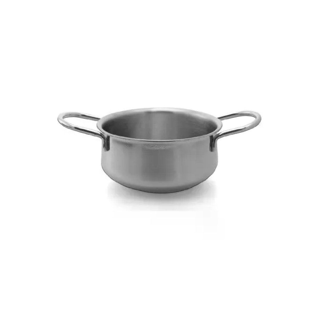 Inoxriv River – Casseruola in Acciaio Inox 18 cm con 2 Manici