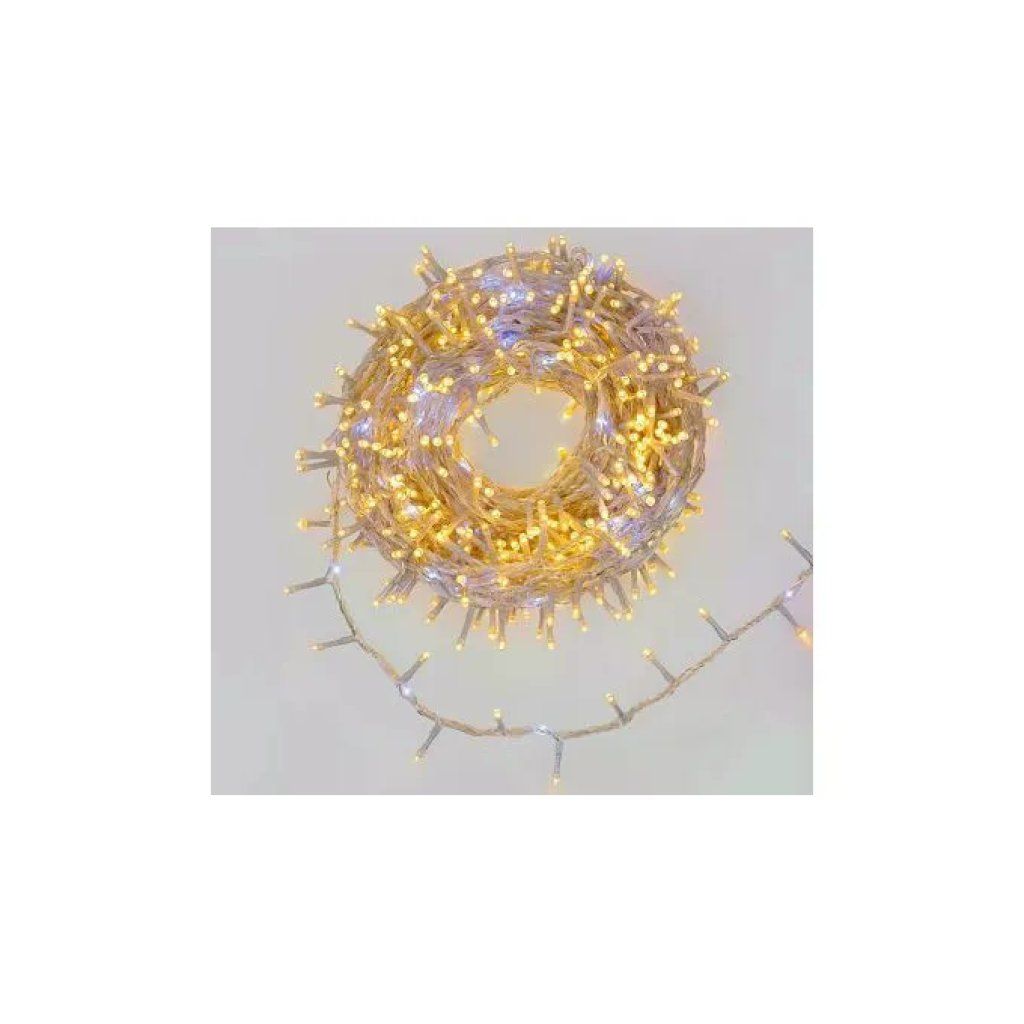 LOTTI MiniCluster StarFall – Catena luminosa 30 m, 1660 LED bianco caldo e freddo LOTTI MiniCluster StarFall – Catena luminosa 30 m, 1660 LED bianco caldo e freddo