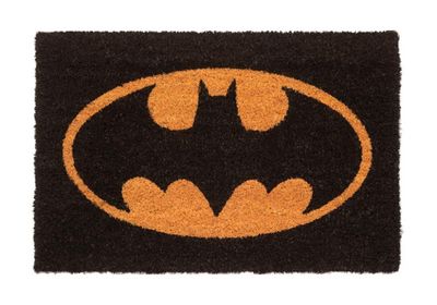 GRUPO ERIK Zerbino Batman Logo in Fibra di Cocco 40 x 60 cm