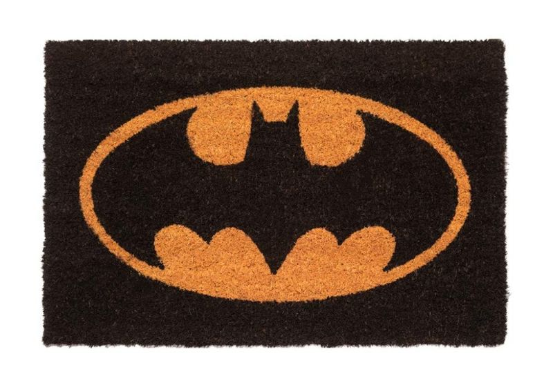 GRUPO ERIK Zerbino Batman Logo in Fibra di Cocco 40 x 60 cm