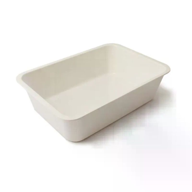 Cartaffini Vaschetta Rettangolare in Melamina Bianca 40 × 30 × 9 cm