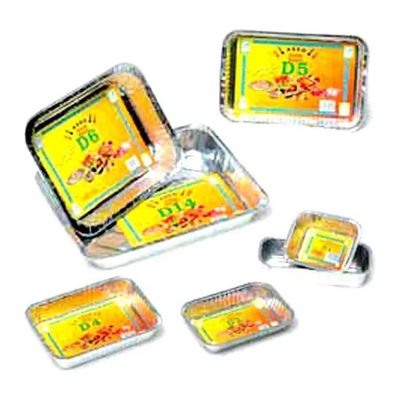 Yeppon Vaschette in Alluminio per Forno, 24 × 18 × 4,2 cm, 3 Pezzi