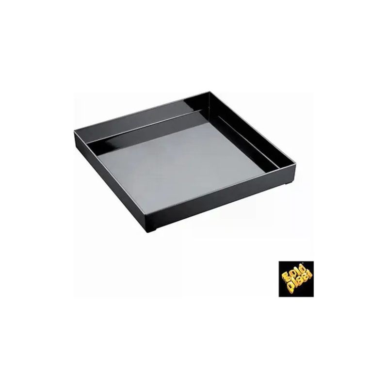 Gold Plast Fashion 8020 – Vassoio quadrato nero 30 x 30 cm