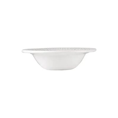 Churchill Bamboo – Piatto fondo in porcellana bianca, 17 cm