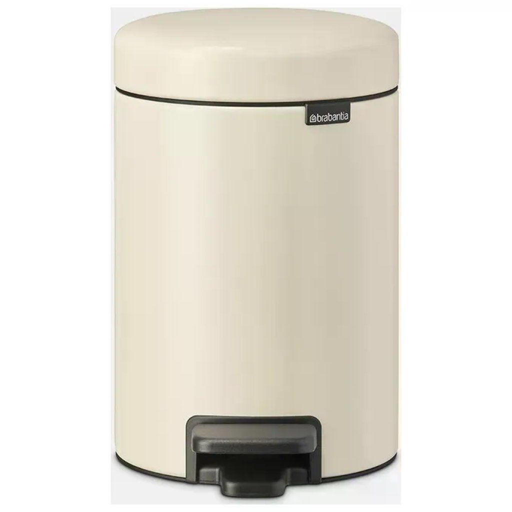 Brabantia NewIcon Pattumiera a Pedale 3 L Beige