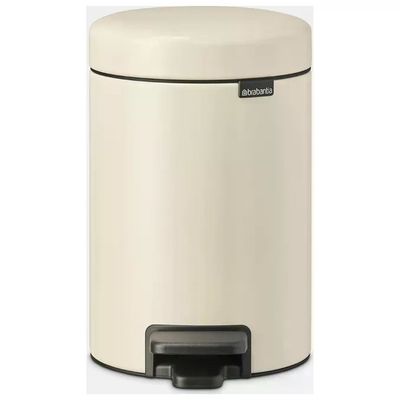 Brabantia NewIcon Pattumiera a Pedale 3 L Beige