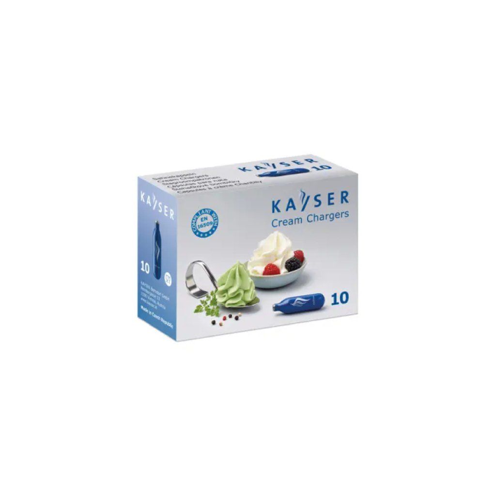 Kaufgut Kayser – Confezione da 10 Capsule per Sifone