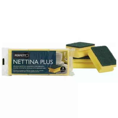 La Piacentina Nettina Plus – Confezione da 3 spugne La Piacentina Nettina Plus – Confezione da 3 spugne
