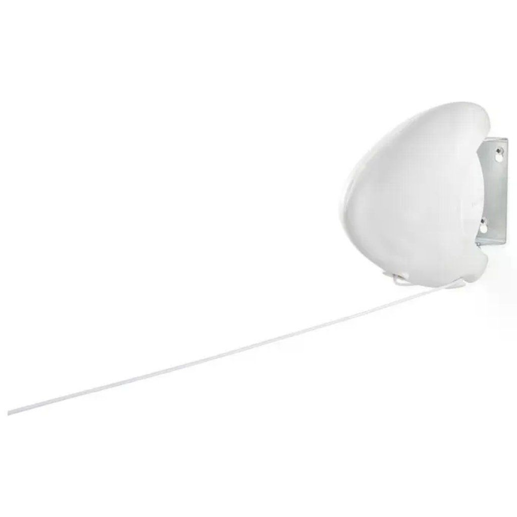 Leifheit Rollfix 80 Single Longline 83106 – Stendibiancheria da parete estensibile 8 m