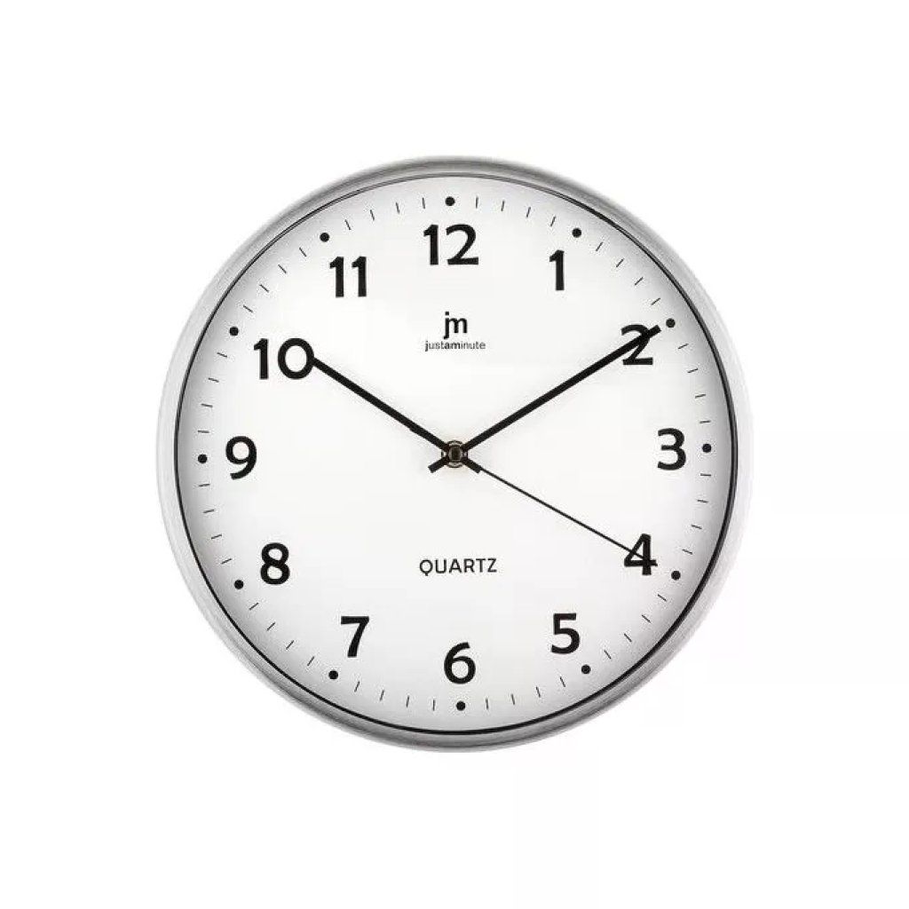 LOWELL Justaminute 14968B Orologio da Parete Bianco 30 cm