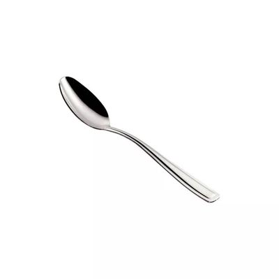 Salvinelli Rimini – Set 100 cucchiaini da caffè moka in acciaio inox 18/0, 11,5 cm