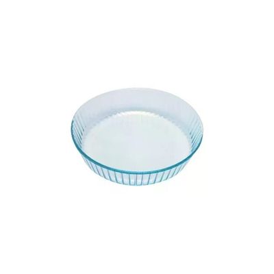 Pyrex Bake&Enjoy tortiera tonda in vetro borosilicato, 26 cm, 2,1 L